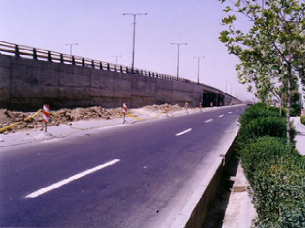 CIVIL CONSTRUCTION OF IRAN-KHODRO UNDER BRIDGE